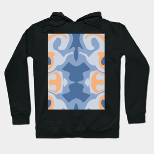 Abstract Liquify Pattern Background Hoodie